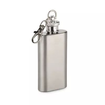Brelok piersiówka FLASIK 50 ml - srebrny (17923-00)