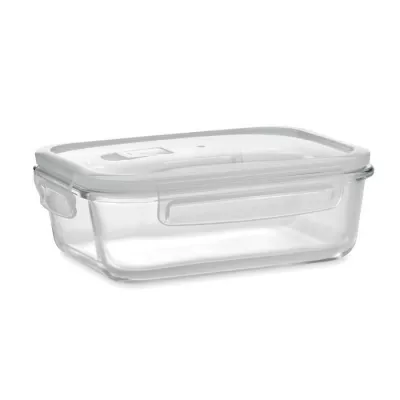 Lunchbox szklany hermetyczny 900 ml PRAGA LUNCHBOX - Przezroczysty (MO9923-22)