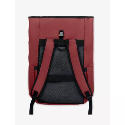 Plecak rolltop na laptop RPET 600D BANGKOK ROLL - Burgund (MO2643-02)