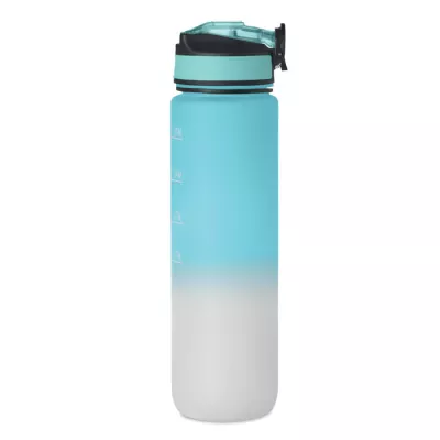 Butelka sportowa RPET 1000 ml ze słomką ACTIVATE - Baby Blue (MO2489-66)