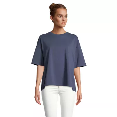 Koszulka damska oversize 180 g/m² Sol's BOXY WOMEN - Denim (S03807-DM)
