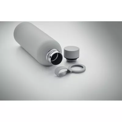Butelka termiczna ze stali z recyklingu 500 ml EMERALD - Szary (MO2315-07)