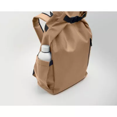 Plecak na laptop 15" z RPET 600D UNITON - Khaki (MO2969-39)