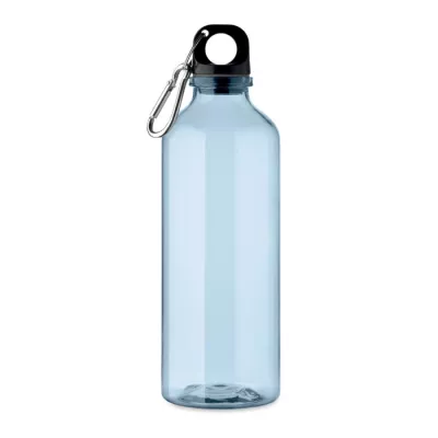 Butelka z RPET z karabińczykiem 500 ml MOSS RE500 - Przezroczysty Blekitny (MO2803-52)