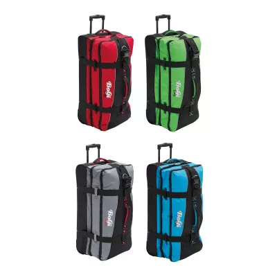 Torba podróżna na kółkach BoGi XL - czarny, niebieski (56-2250722)