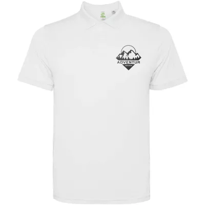 Torrmo męskie polo z krótkim rękawem - Biały (R0400-WHITE)