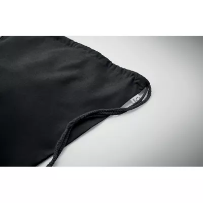 Worek z recyklingu 140 g/m² CABETRI COLOUR - Czarny (MO2402-03)