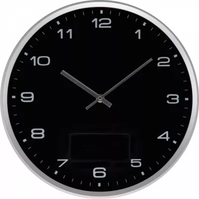 Zegar ścienny FRANCISCA - czarny (4787203)