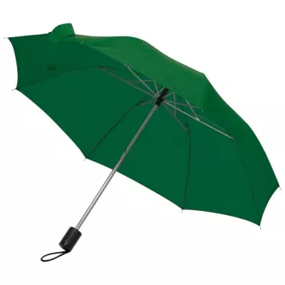 Parasol manualny Ø81 cm LILLE - ciemnozielony (518899)