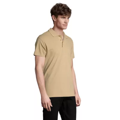 Koszulka polo męska piqué 210 g/m² Sol's SPRING II - Sand (S11362-SA)