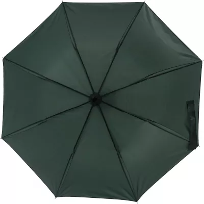 Parasol manualny Ø81 cm LILLE - ciemnozielony (518899)