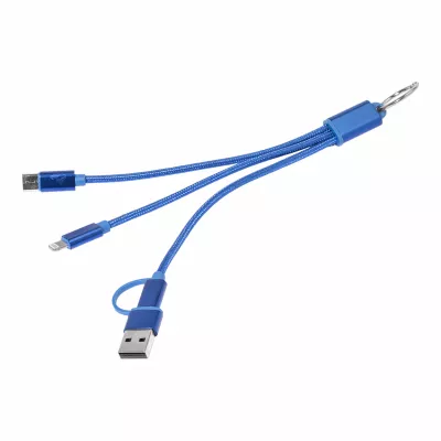 Rafob brelok kabel ładujący USB - niebieski (AP864127-06)
