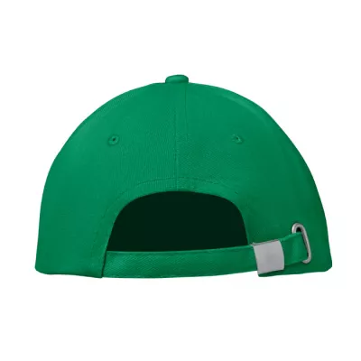 Czapka z daszkiem 6-panelowa 260 g/m² BUFFALO - Zielony Preriowy/Biały (MO1464-47)