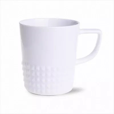 Kubek porcelanowy Diamond (280 ml) - biały (M/141-280ml-BIAŁY)