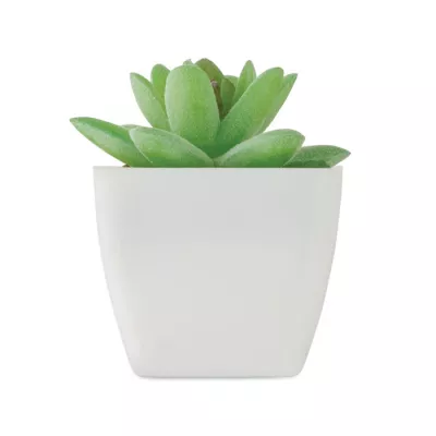 Sztuczna roślina mini graptopetalum z PP ARTIGRAP - Bialy (MO2854-06)