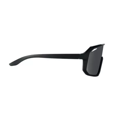 Okulary sportowe z lustrzanymi soczewkami UV400 FLASH - Czarny (MO2816-03)