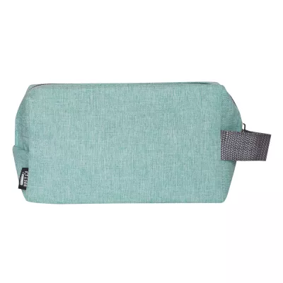 Kosmetyczka CANNES z poliestru z recyklingu (rPET) - jasnozielony (56-0810553)