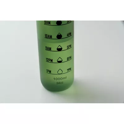 Butelka sportowa RPET 1000 ml ISFORDEN MARK - Ciemnozielony (MO2672-60)