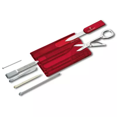 SwissCard Classic Victorinox - czerwony (07100T65)