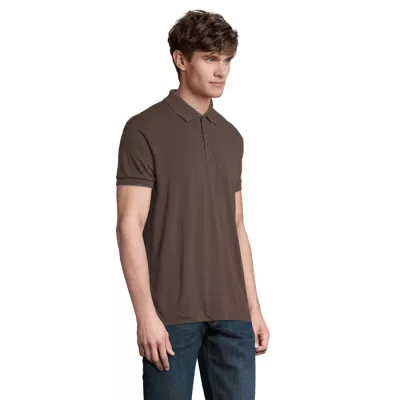 Koszulka polo męska 200 g/m² Sol's PRIME MEN - Chocolate (S00571-CH)