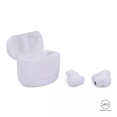 T00258 | Słuchawki Bluetooth Jays T-Five - biały (LT45309-N0001)