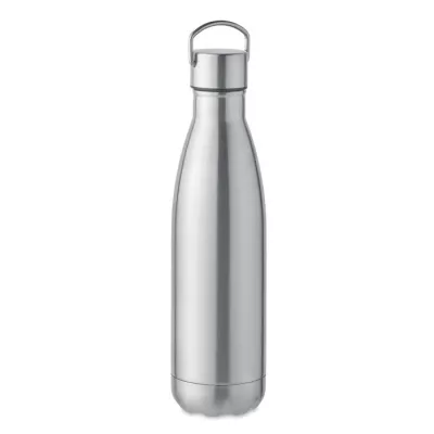 Butelka termiczna ze stali z recyklingu 500 ml MANOA - Srebrny Mat (MO2108-16)