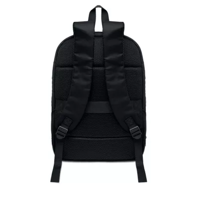 Plecak na laptop 16" rozszerzany z RPET XPANDA - Czarny (MO2753-03)