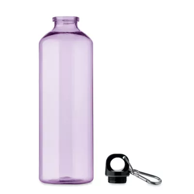 Butelka z RPET z karabińczykiem 750 ml MOSS RE750 - Przezroczysty Fioletowy (MO2804-32)