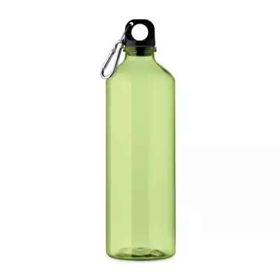 Butelka z RPET z karabińczykiem 750 ml MOSS RE750 - Przezroczysty Limonka (MO2804-51)