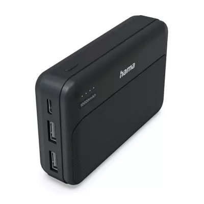Power bank 10000 mAh Hama Power Pack Pocket - czarny (VH082-03)