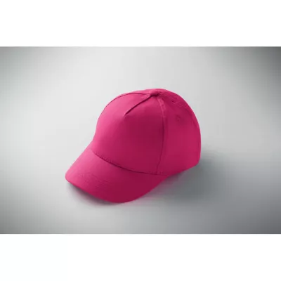 Czapka z daszkiem dziecięca 180 g/m² BUZZ KIDS - Fuksja (MO2346-38)