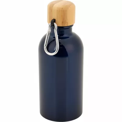 Butelka metalowa 400 ml MARILYN - granatowy (8497244)