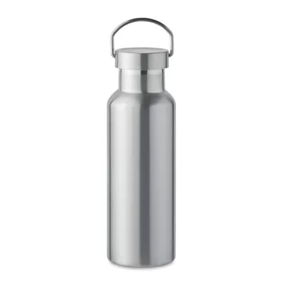 Butelka termiczna z recyklingu 500 ml FLORENCE - Srebrny Mat (MO2107-16)