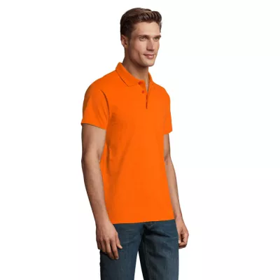 Koszulka polo męska piqué 210 g/m² Sol's SPRING II - Pomaranczowy (S11362-OR)