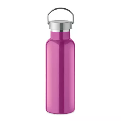Butelka termiczna z recyklingu 500 ml FLORENCE - Fuksja (MO2107-38)