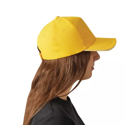 Czapka baseballowa WALK - żółty (56-0702094)