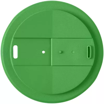 Americano® 350 ml tumbler with spill-proof lid - Biały-Zielony (21069506)