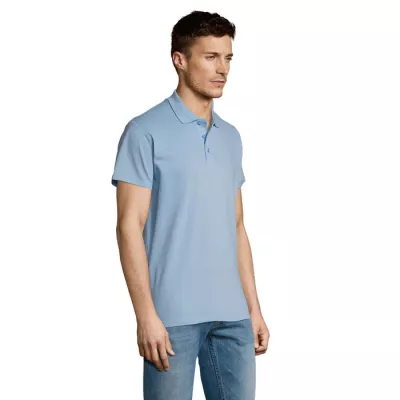 Koszulka polo męska piqué 170 g/m² Sol's SUMMER II - Sky Blue Pique (S11342-SP)