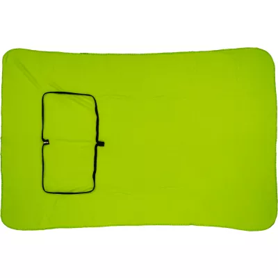 Koc z polaru/poduszka 2w1 RADCLIFF - jasnozielony (277529)