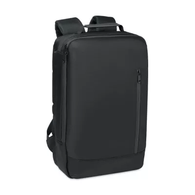 Plecak na laptop 15" z żakardem 15 l BOSTON - Czarny (MO3226-03)
