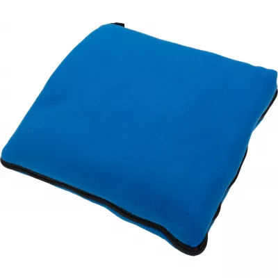 Koc z polaru/poduszka 2w1 RADCLIFF - niebieski (277504)