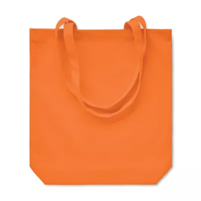 Torba bawełniana na zakupy 270 g/m² RASSA COLOURED - Pomaranczowy (MO6442-10)