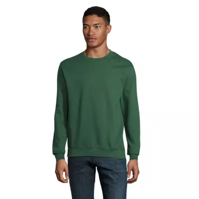 Bluza unisex bez kaptura 280 g/m² Sol's COLUMBIA - Ciemno-Zielony (S03814-BO)
