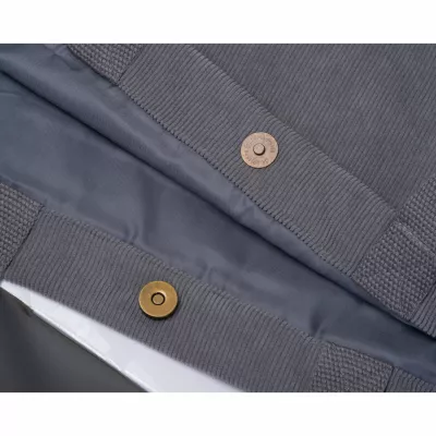 Duża torba na zakupy z poliestru poliestru 250 g/m² LIDIA - mid blue (6542507)