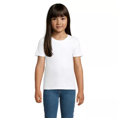 Koszulka organiczna 150 g/m² Sol's CRUSADER KIDS - Bialy (S03580-WH)