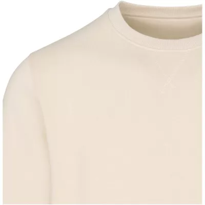 Jasper organiczna bluza unisex z recyklingu o gramaturze 280 g/m² z okrągłym dekoltem i certyfikatem OCS - Sandstone (39561-SANDSTON)