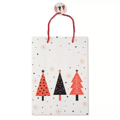 Torba prezentowa papierowa duża 150 g/m² BOSSA LARGE - Bialy (CX1563-06)