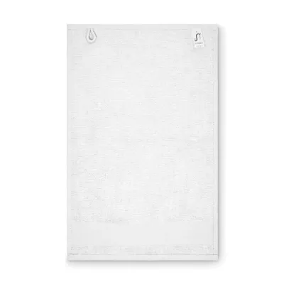Ręcznik bawełniany 380 g/m² 30x50 cm ISLAND 30 - Bialy (MO2764-06)