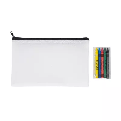 Piórnik do kolorowania Mili - biały (R73640.06)