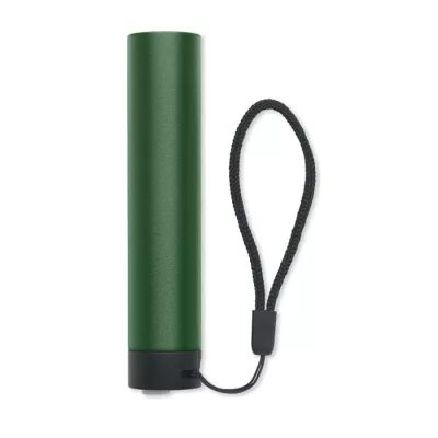 Latarka aluminiowa akumulatorowa 110 lm LUME - Ciemnozielony (MO2786-60)